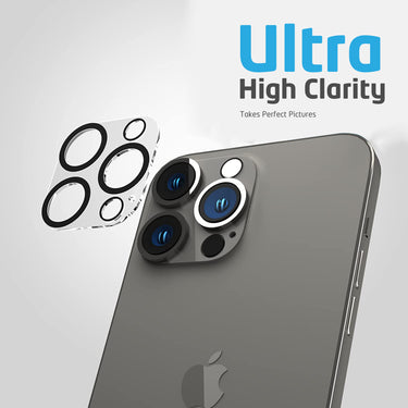 iPhone 14 Pro Compatible Camera Protector Tempered Glass
